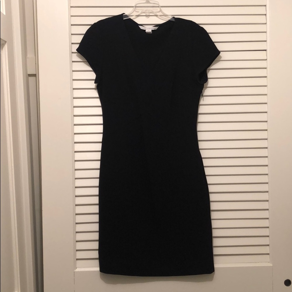 Diane von Furstenberg little black dress